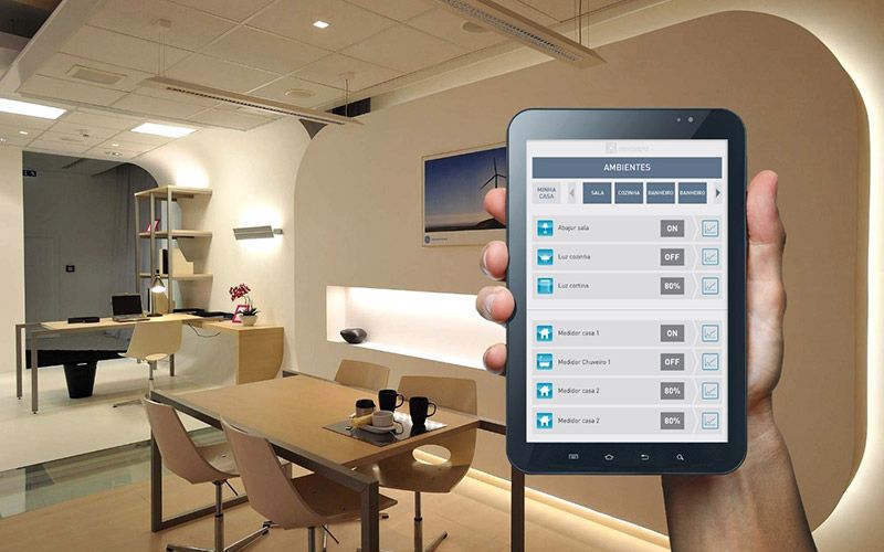 Automação residencial controle de iluminação